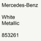 Preview: Mercedes-Benz, White Metallic, 853261.